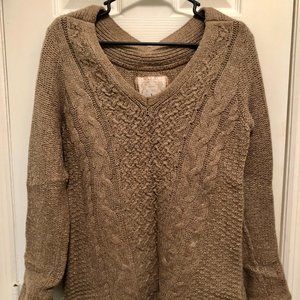 Old Navy Beige Maternity Sweater Sz S